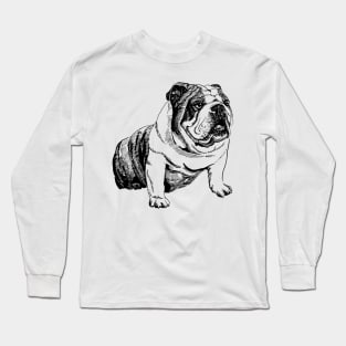 english bulldog Long Sleeve T-Shirt